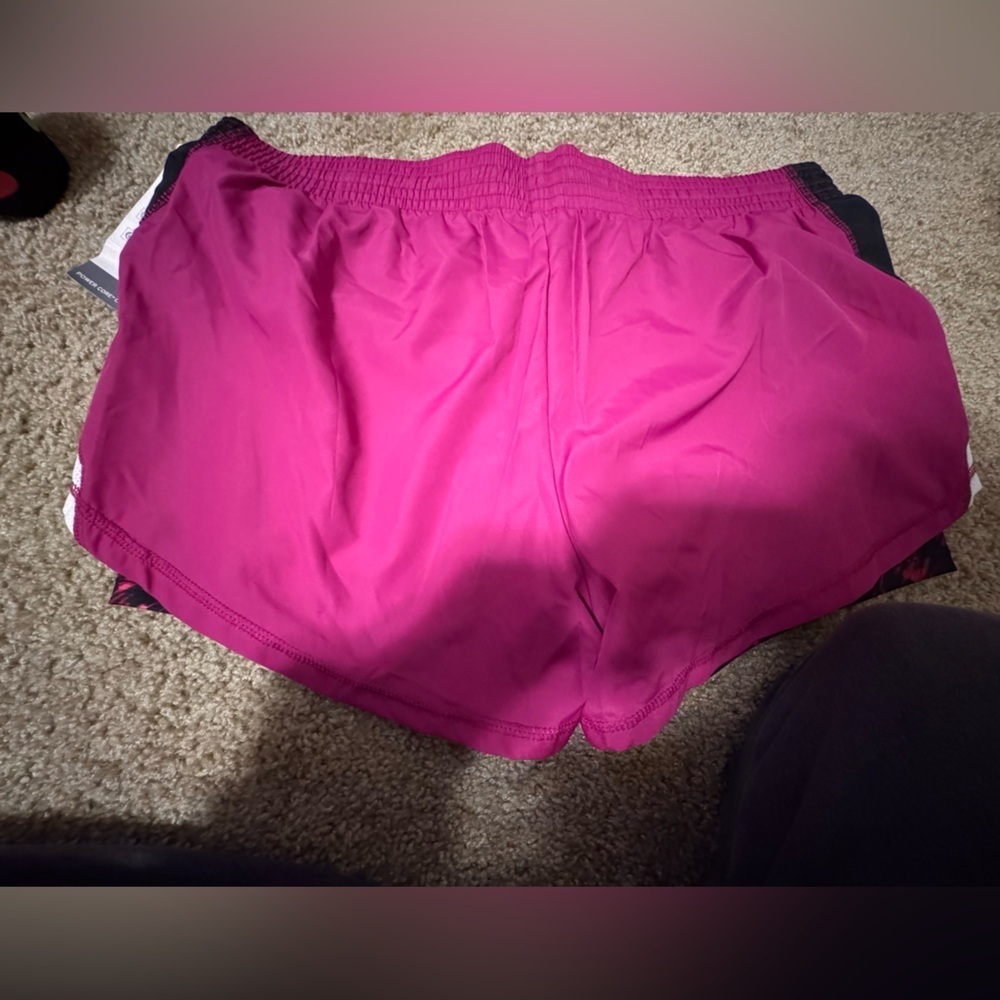 Champion Women's Fuchsia Athletic Shorts - Picture 3 of 5